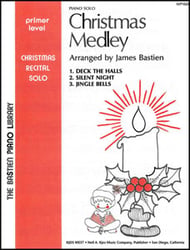 Christmas Medley-Primer piano sheet music cover Thumbnail